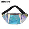 Holographic Waist Bag Translucent Fanny Pack Hologram Beach Travel Waistbag 2020 Women Belt Bag Bum Hip Pouch Money Phone Holder