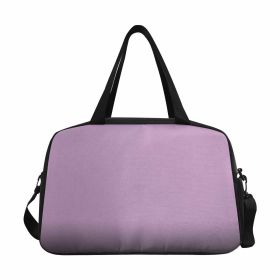 Lilac Purple Tote And Crossbody Travel Bag