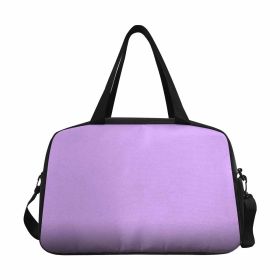 Mauve Purple Tote And Crossbody Travel Bag