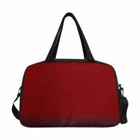 Maroon Red Tote And Crossbody Travel Bag