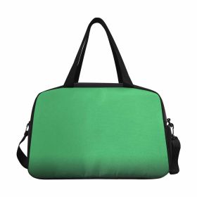 Emerald Green Tote And Crossbody Travel Bag