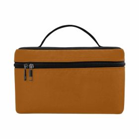 Cosmetic Bag, Brown Travel Case