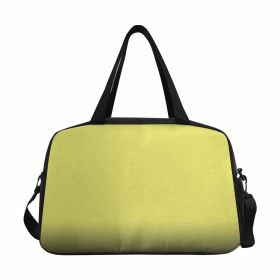 Honeysuckle Yellow Tote And Crossbody Travel Bag