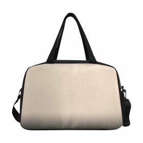 Champagne Beige Tote And Crossbody Travel Bag