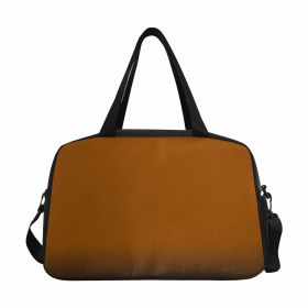 Brown Tote And Crossbody Travel Bag
