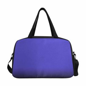 Blue Iris Tote And Crossbody Travel Bag