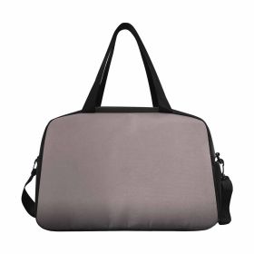 Coffee Brown Tote And Crossbody Travel Bag