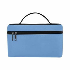 Cosmetic Bag, Blue Gray Travel Case