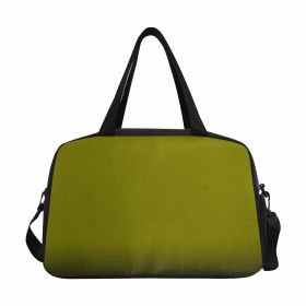 Dark Olive Green Tote And Crossbody Travel Bag