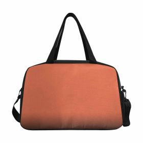 Burnt Sienna Red Tote And Crossbody Travel Bag