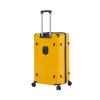 Luggage Set 4 pcs (20"/24"/29"/Travel Bag), PC+ABS Durable Lightweight Luggage with Collapsible Cup Holder, 360¬∞ Silent Spinner Wheels, TSA Lock, Yel