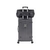 Luggage Set 4 pcs (20"/24"/29"/Travel Bag), PC+ABS Durable Lightweight Luggage with Collapsible Cup Holder, 360¬∞ Silent Spinner Wheels, TSA Lock, Gra