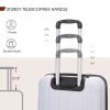 18'' Underseat Luggage for Airlines Hardside Lightweight Carry On Suitcase with Spinner Wheels Hardshell Suitcase