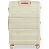 Luggage Sets 3 Piece Suitcase Set 20/24/28,Carry on Luggage Airline Approved,Hard Case with Spinner Wheels,Golden Green