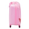 2PCS Kids Luggage Set with 16" Rolling Suitcase and 12" Backpack, Toddler Wheeled Carry On Luggage, Flamingo Style