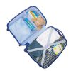 2 PCS Kids Luggage Set, 12" Backpack and 16" Spinner Case with 4 Universal Wheels, Travel Suitcase for Boys Girls, Astronaut Pattern