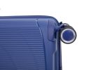 Expandable Hardshell Suitcase Double Spinner Wheels PP Luggage Sets Lightweight Durable Suitcase with TSA Lock,3-Piece Set (20/24/28) ,Navy