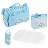 4Pcs Diaper Bag Tote Set Baby Napping Changing Bag Shoulder Mummy Bag