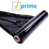 APQ Clear Drawstring Bags 9' x 12'; Pack of 50 Waterproof Drawstring Gift Bags; 2 Mil Polyethylene Travel Shoe Bags for Packing; Shipping; Storage; Sh