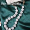 23 inch Underarm Bag Acrylic Chain Ice Crack Beads Plastic Handbag Chain Purse Replacement Chain Bag Charms
