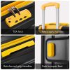 Hardside Luggage Sets 3 Pieces, Expandable Luggages Spinner Suitcase with TSA Lock Lightweight Carry on Luggage 20inch 24inch 28inch