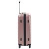 Hardcase Trolley Set 3 pcs Rose Gold ABS