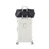 Luggage Set 4 pcs (20"/24"/29"/Travel Bag), PC+ABS Durable Lightweight Luggage with Collapsible Cup Holder, 360¬∞ Silent Spinner Wheels, TSA Lock, Whi