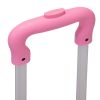 2PCS Kids Luggage Set with 16" Rolling Suitcase and 12" Backpack, Toddler Wheeled Carry On Luggage, Flamingo Style