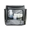 Eastsport Wooster St. Backpack Diaper Bag with Adjustable Shoulder Straps, Bonus Changing Pad, Stroller Straps and Insulated Zipper Pockets, Light Gre