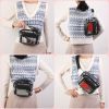 Clear Fanny Pack Unisex Transparent Waist Pouch Belt Bag Clear Purse Chest Bag for Outdoor Sport Travel Beach Concerts Travel