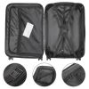 3-in-1 Multifunctional Large Capacity Traveling Storage Suitcase Dark Green