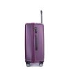 3 Piece Luggage Sets PC+ABS Lightweight Suitcase with Two Hooks, 360¬∞ Double Spinner Wheels, TSA Lock, (21/25/29) Dark Purple