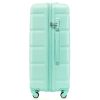 Luggage Set of 3, 20-inch with USB Port, Airline Certified Carry-on Luggage with Cup Holder, ABS Hard Shell Luggage with Spinner Wheels, blue