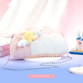 GLarge Capacity Plush Storage Bag (Option: A)