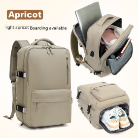 Large Capacity Multifunctional Travel Waterproof Mummy Backpack (Option: 2211 Gray Brown)