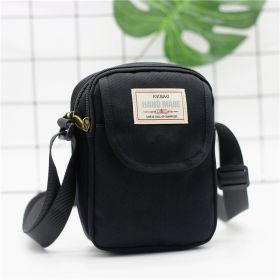 Women's Fashion Simple Nylon Shoulder Bag (Option: Classic Black)