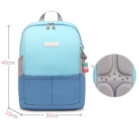 Elementary school backpack (Color: Blue)
