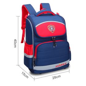 New Space Schoolbag For Primary School Students (Option: Royal blue)