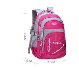Ridge protection wear children's backpack (Option: Rose Red-S)