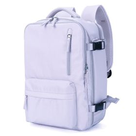 Large Capacity Multifunctional Travel Waterproof Mummy Backpack (Option: 2211 Light Purple)