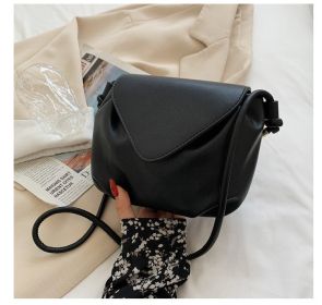 New Fashion All-match High-grade Messenger Bag For Women (Color: Black)