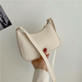 Women's Fashion Personalized Messenger Bag (Color: White)