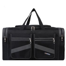 Foldable Large Capacity Tote Travel Bag (Option: Grey-M)