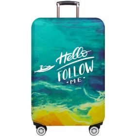 Wear-resistant Luggage Cover Luggage Protection Cover (Option: H-XL)