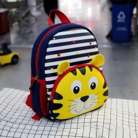 Children cartoon backpack (Option: Striped tiger)