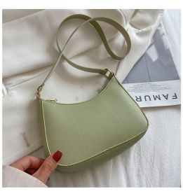 Women's Fashion Personalized Messenger Bag (Color: Green)