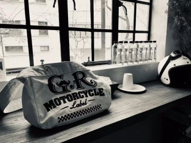 Newsboy Motorcycle Solid Canvas Bag (Option: Pure cotton canvas)