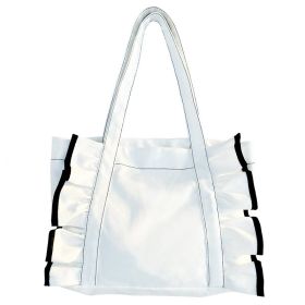 Sweet Briefcase With Large Capacity For Women (Color: White)