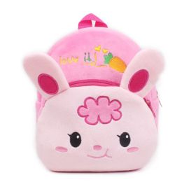 Children's Schoolbag Plush Toy Backpack (Option: Bunny)
