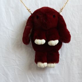 The New South Korea Plush Rabbit Dead Single Shoulder Bag Cartoon Children Sell Adorable Plush Backpack Dead Rabbit (Option: 10)